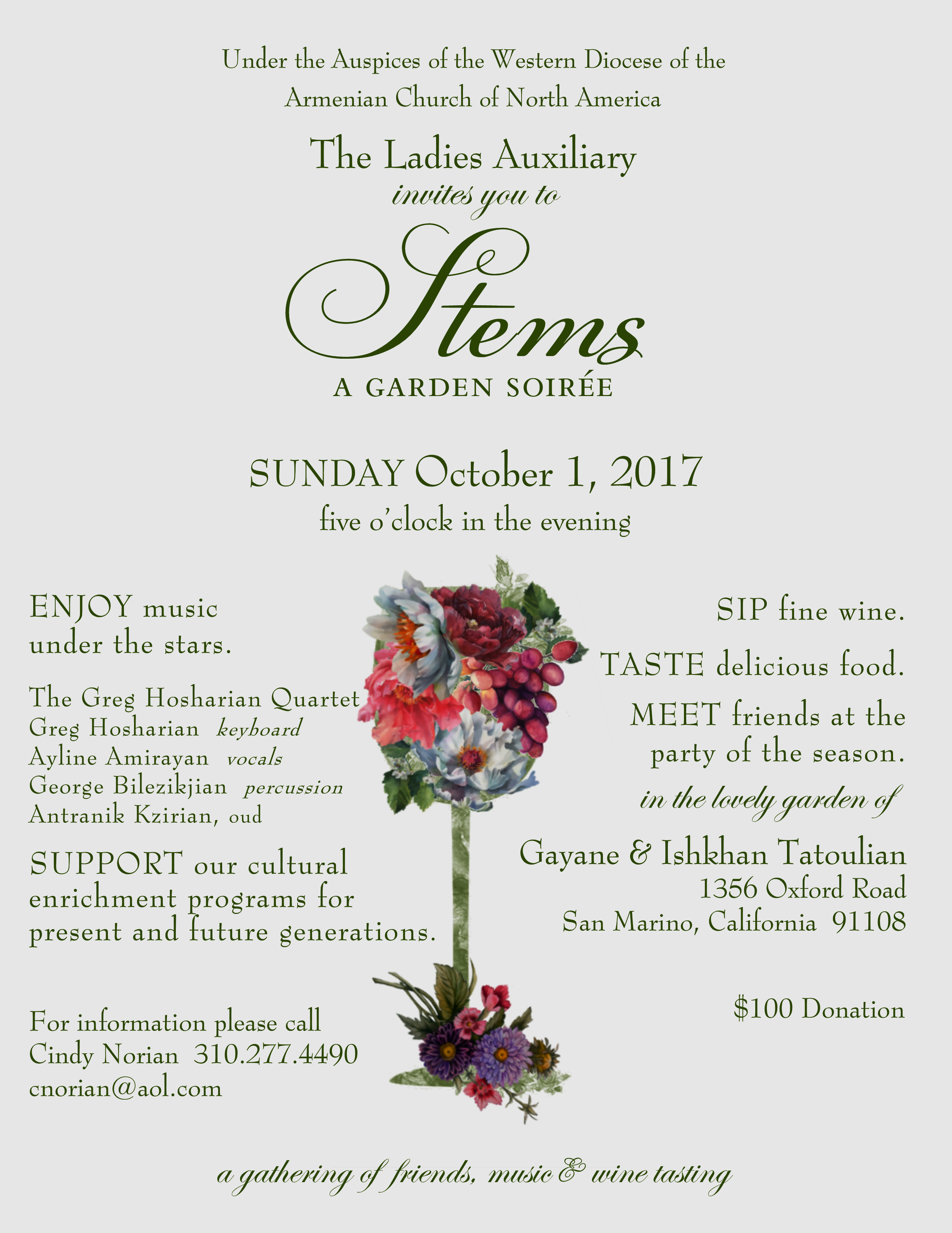 Stems-A Garden Soiree