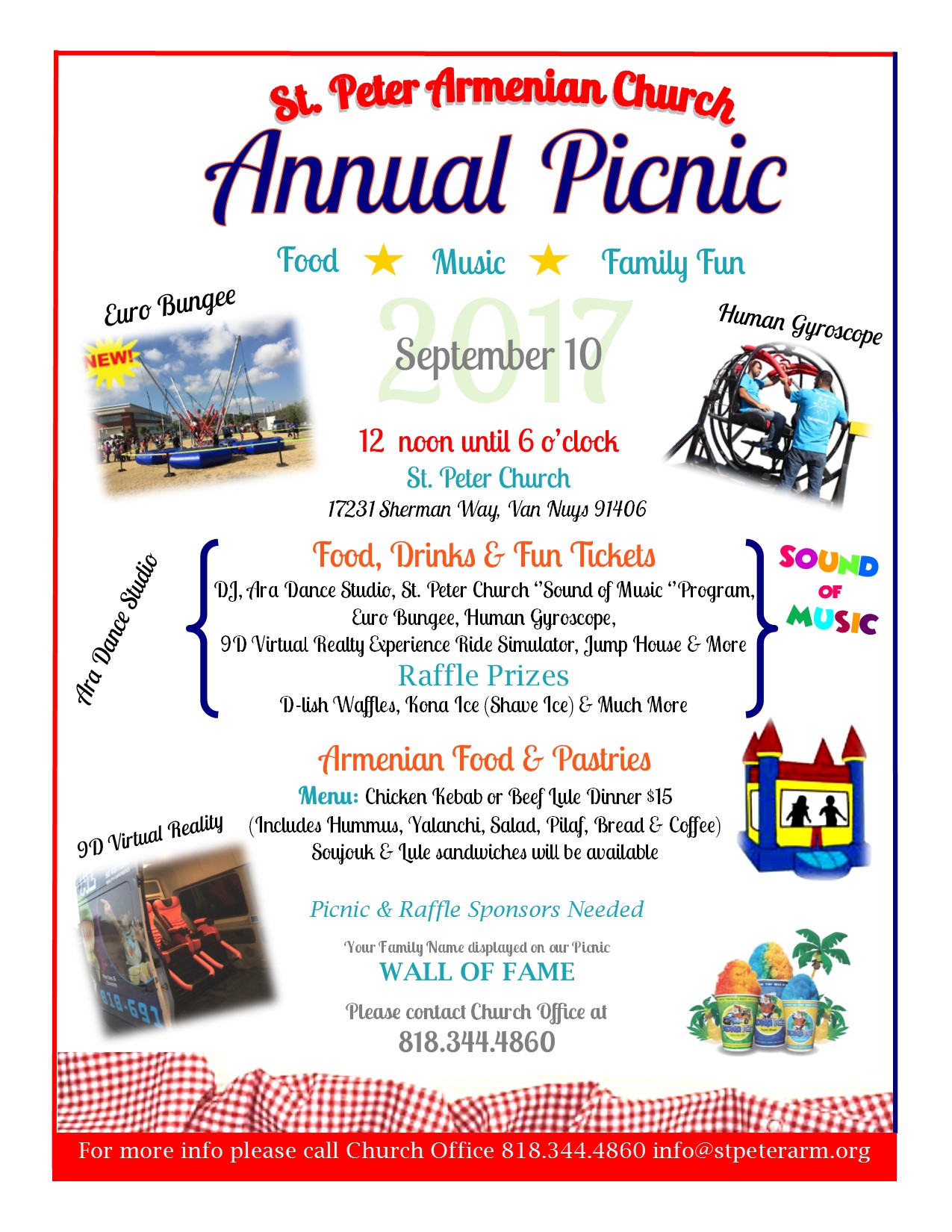 Annual Picnic - St. Peter Armenian Church of Van Nuys