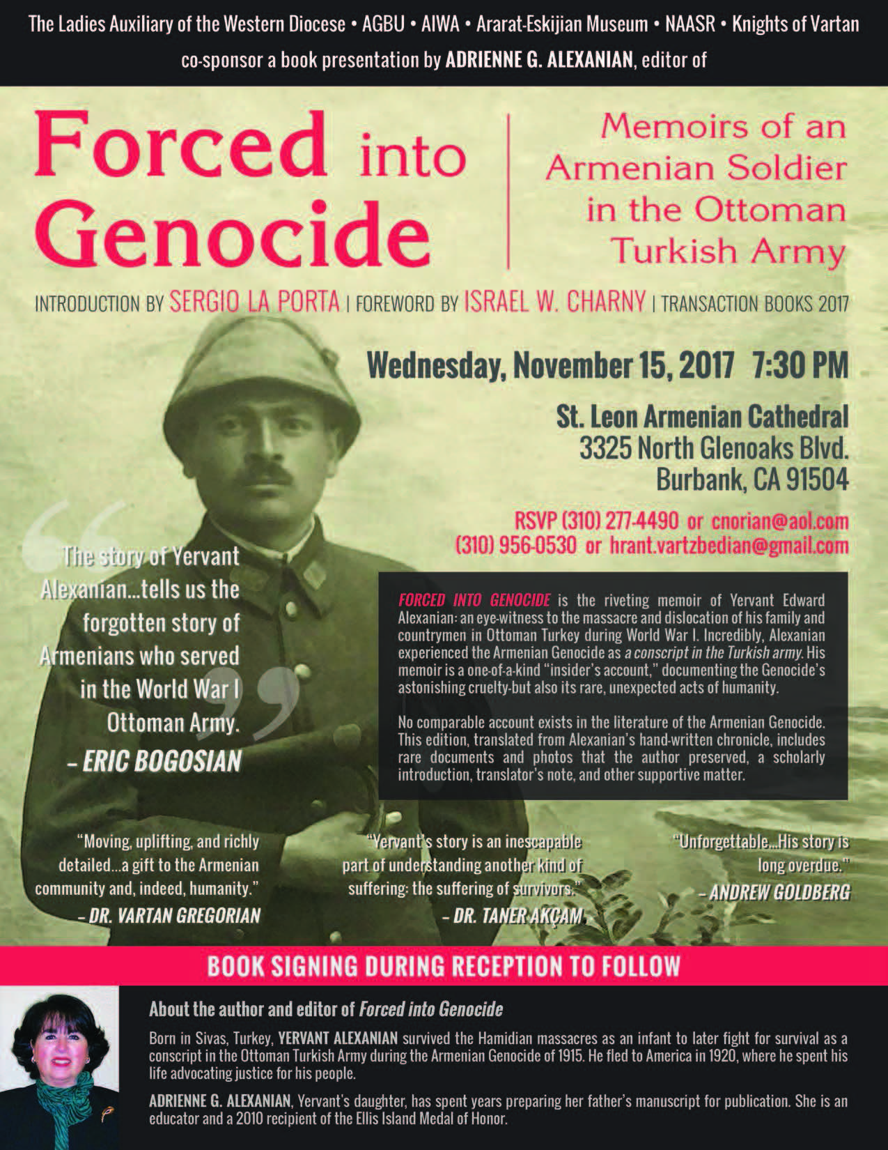 Forced Into Genocide: Memoirs of an Armenian Soldier in the Ottoman Turkish Army