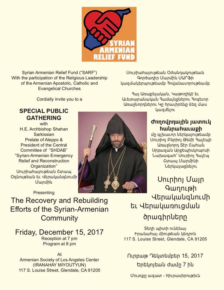 SARF Special Public Gathering