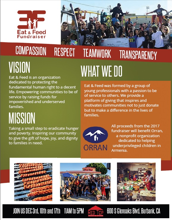 Orran Eat and Feed Fundraiser