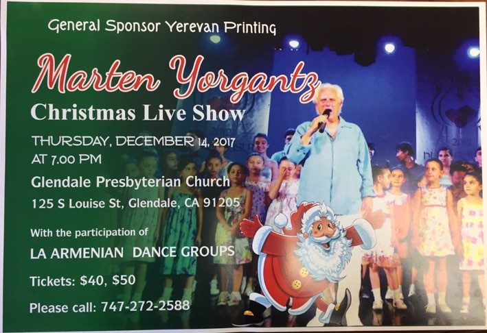 Marten Yorgantz Christmas Live Show