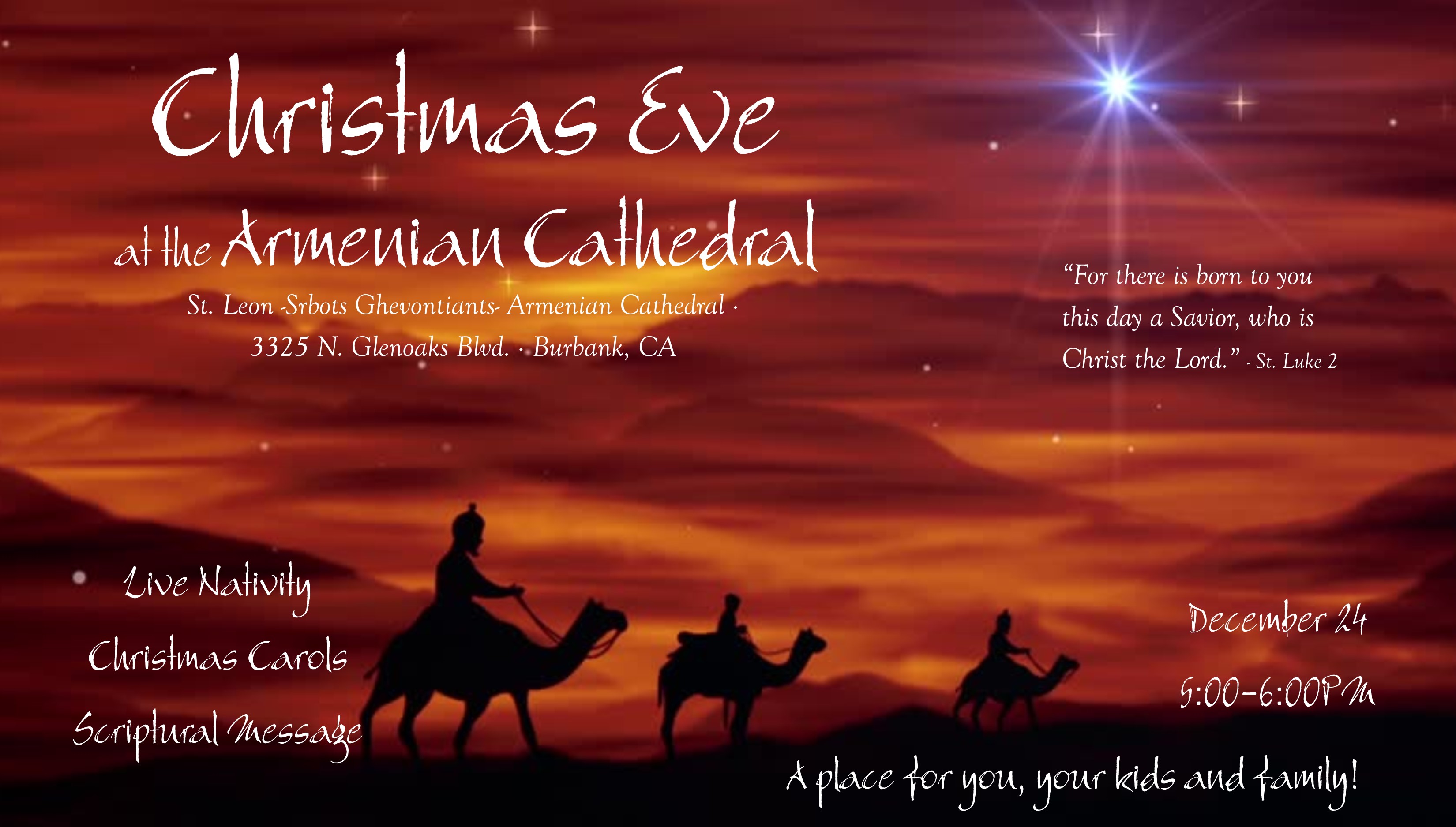 Christmas Eve at St. Leon Armenian Cathedral