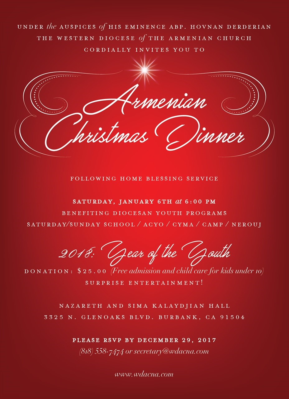 Armenian Christmas Dinner