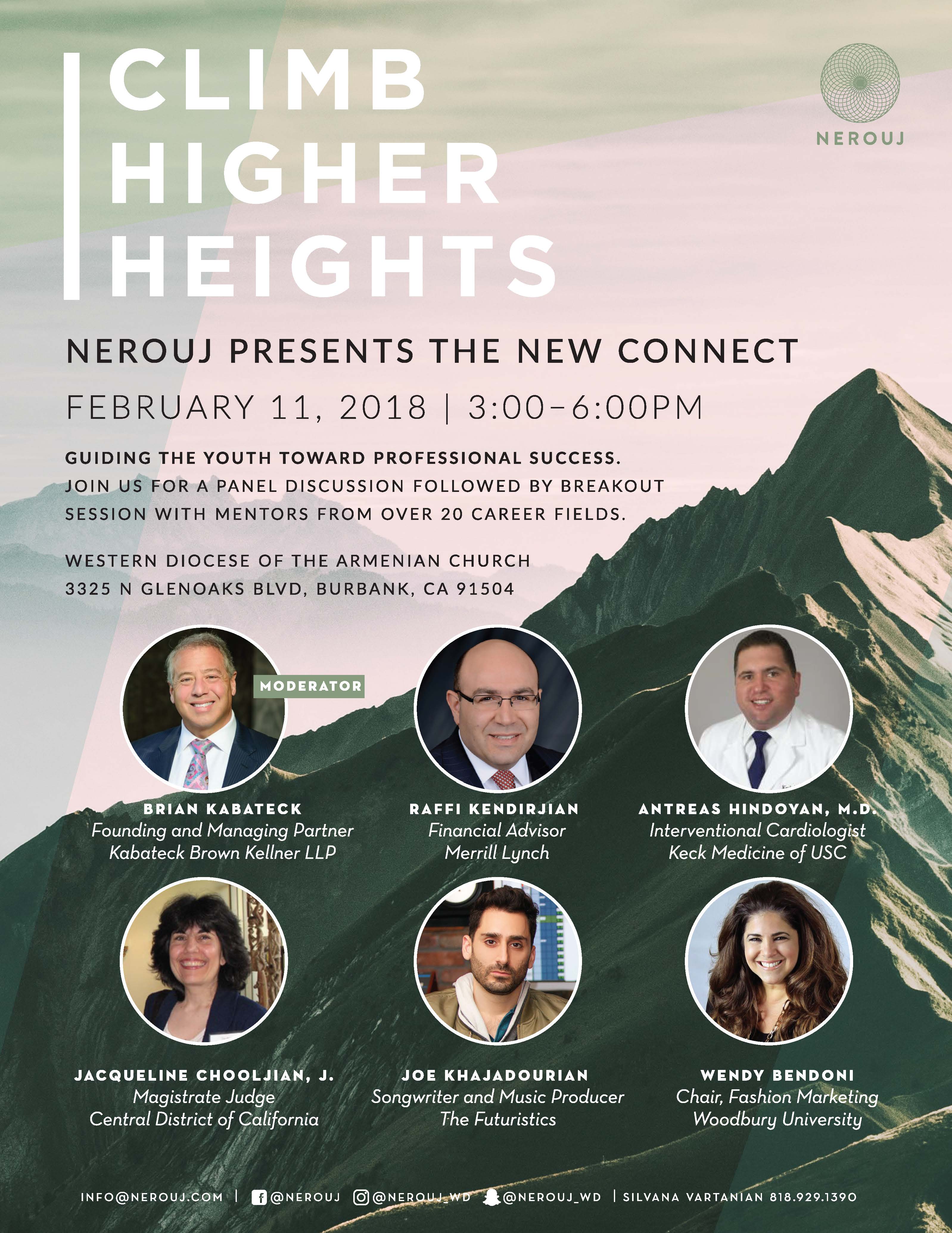 NEROUJ Presents the New Connect: Climb Higher Heights