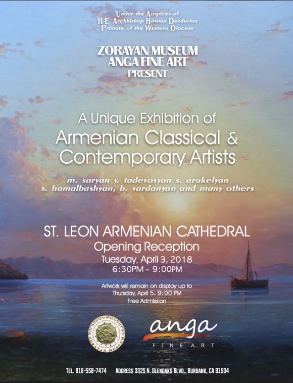 A Unique Exhibition of Armenian Classical and Contemporary Artists