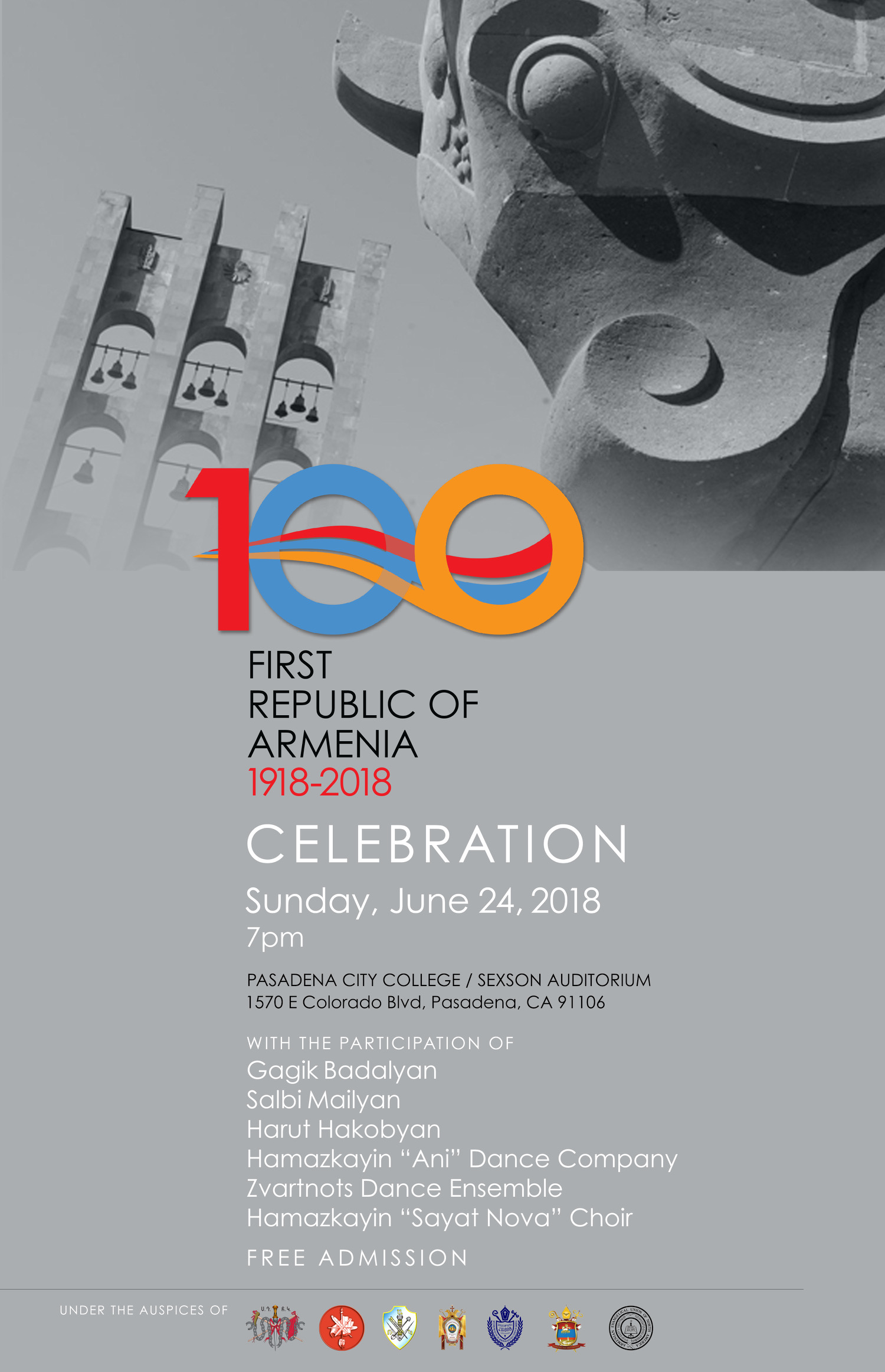 100th Anniversary Celebration of the First Republic of Armenia