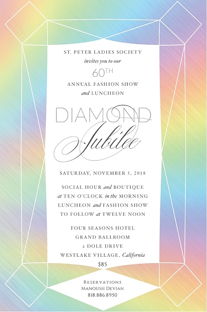 St. Peter Armenian Church of Van Nuys Presents Annual Fashion Show and Luncheon