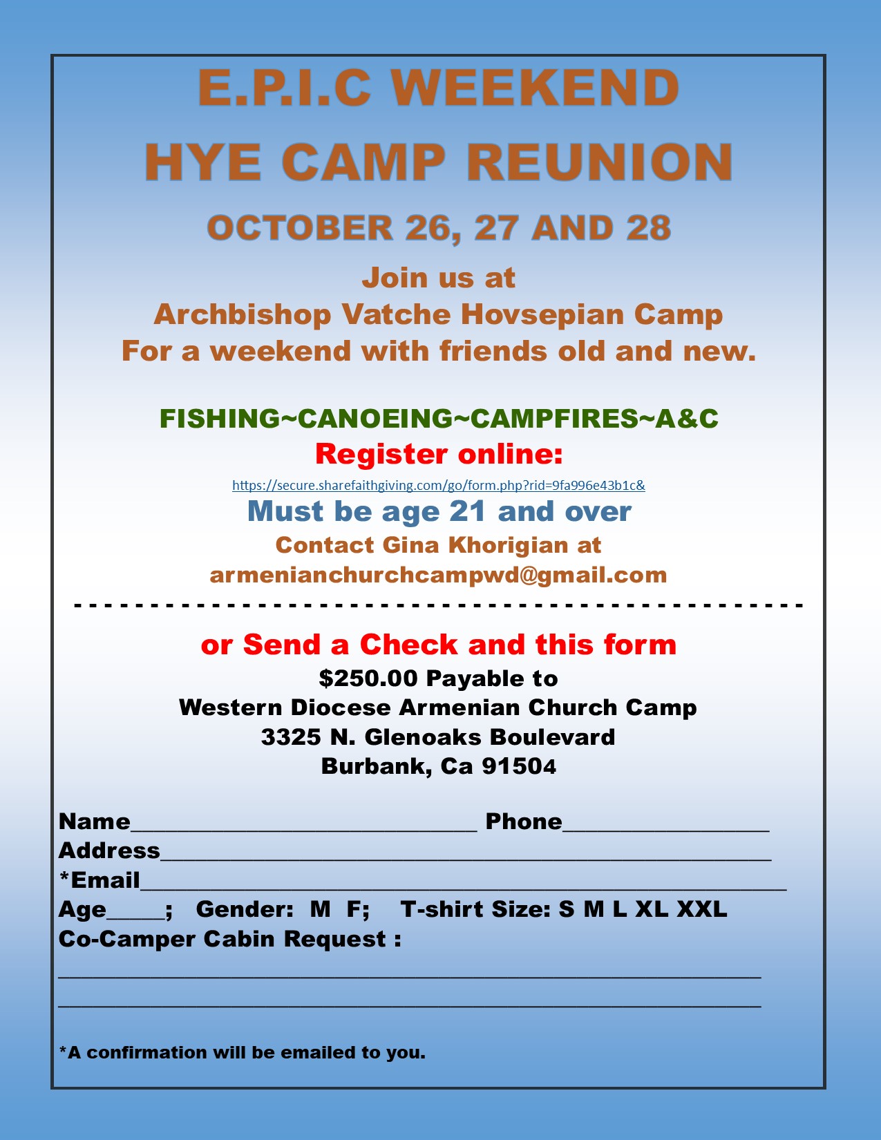EPIC Weekend Hye Camp Reunion
