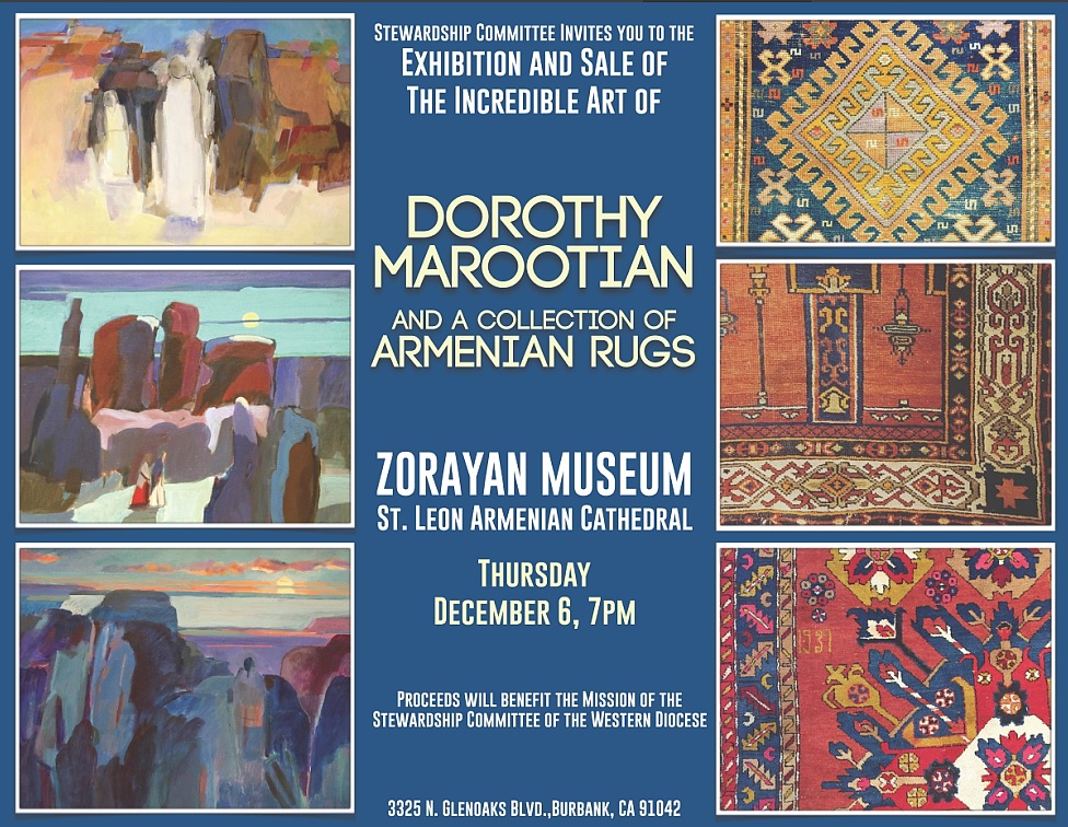 Sale and Exhibition of Armenian Rugs Featuring the Work of Dorothy Marootian