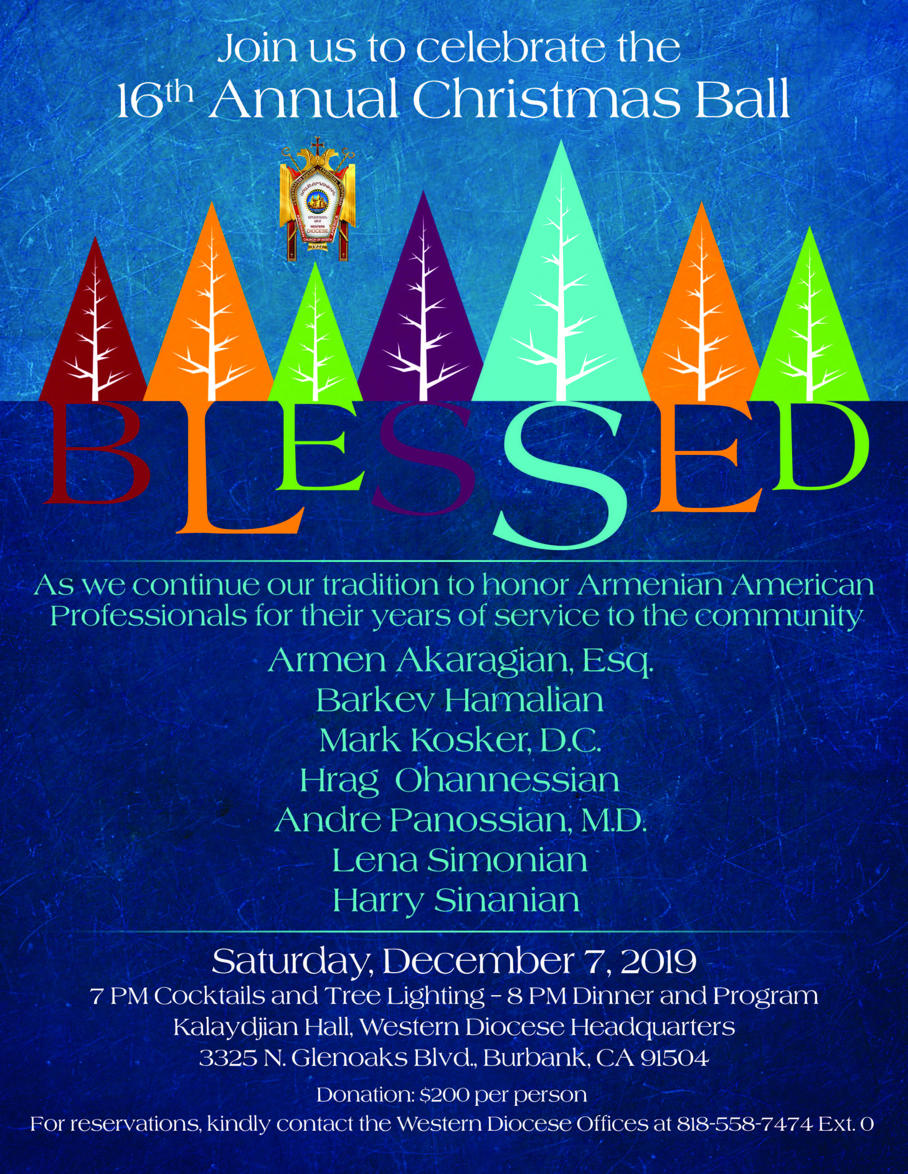 Western Diocese 16th Annual Christmas Ball