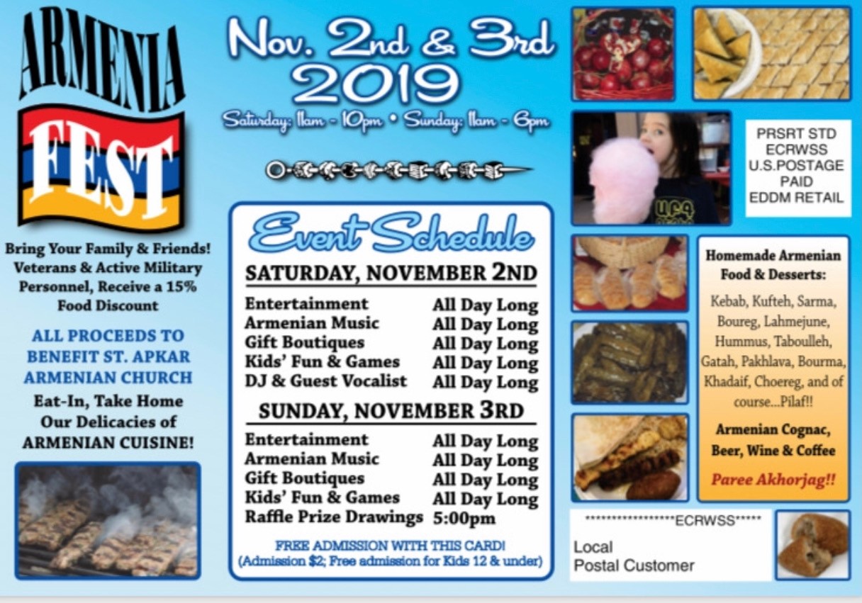 Armenia Fest 2019 at St. Apkar Armenian Church of Arizona