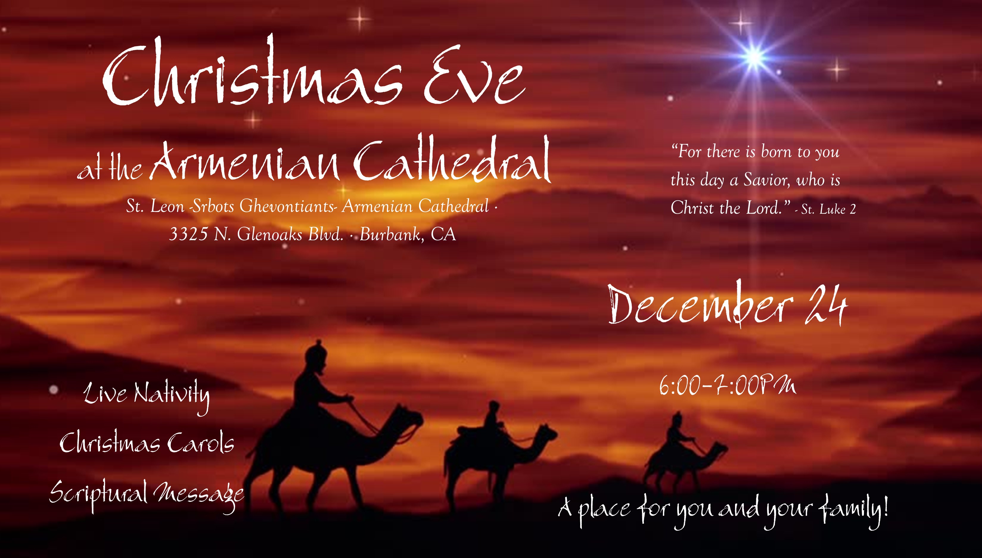 Christmas Eve at St. Leon Armenian Cathedral