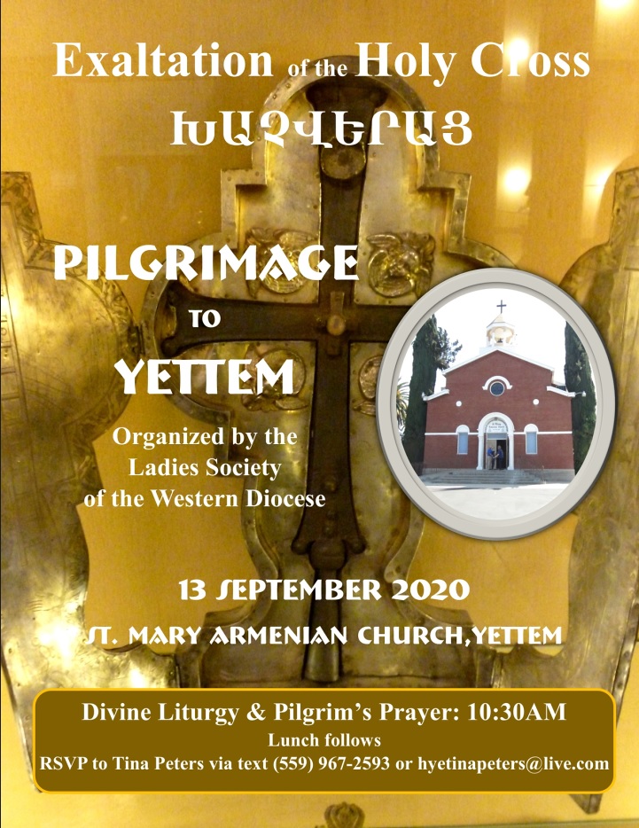 Pilgrimage to St. Mary Armenian Church of Yettem - Feast of the Exaltation of the Holy Cross
