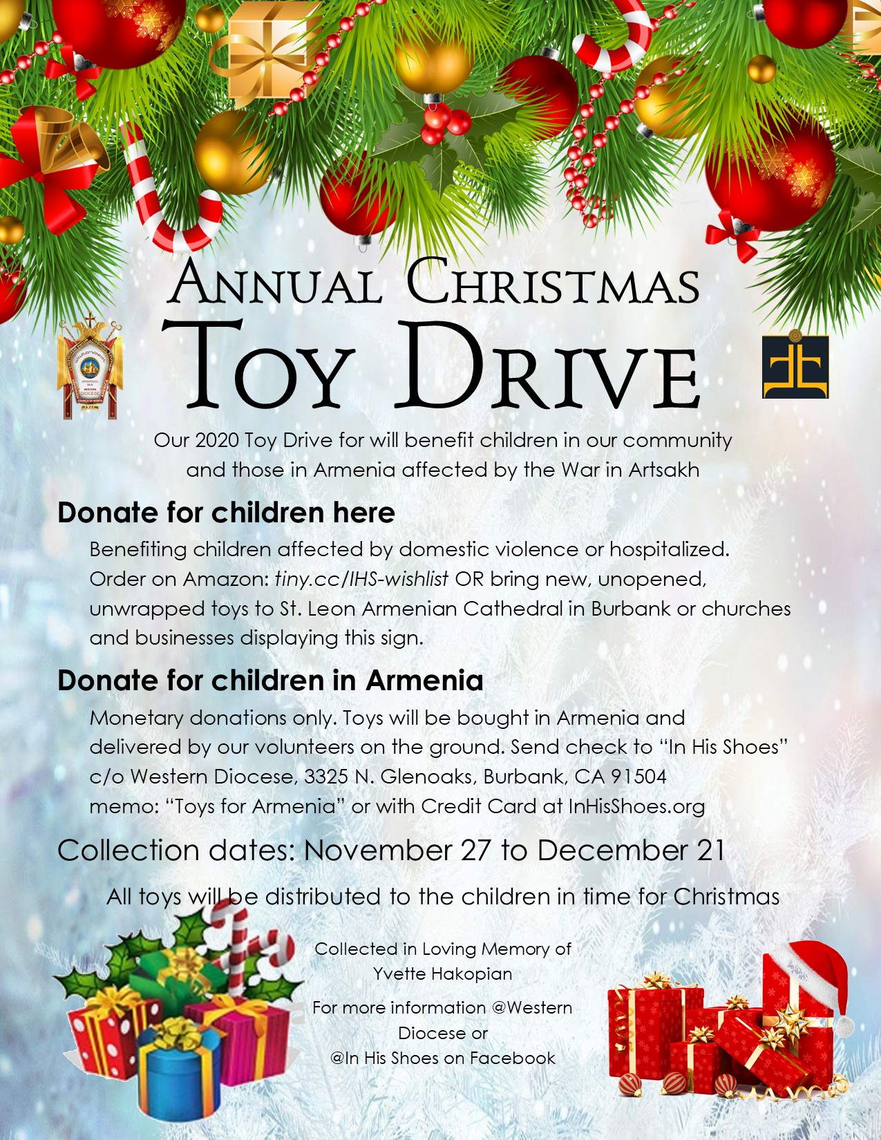 Annual Christmas Toy Drive