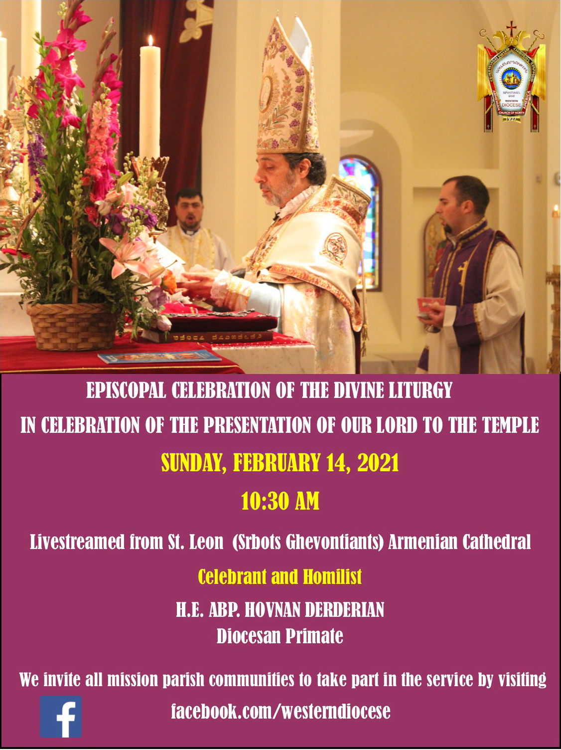 Dyarnuntarach - Episcopal Celebration of the Divine Liturgy