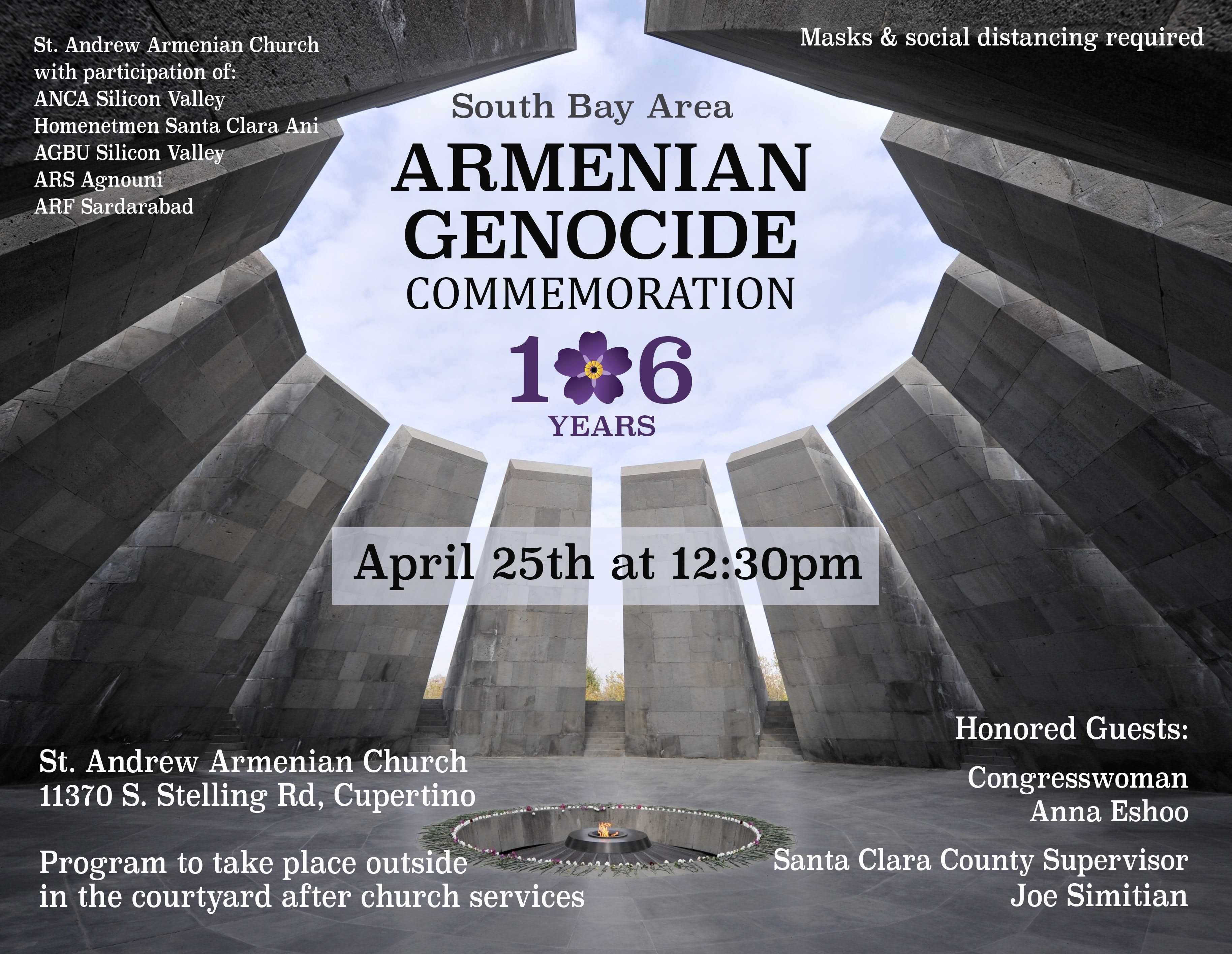 South Bay Area Genocide Commemoration