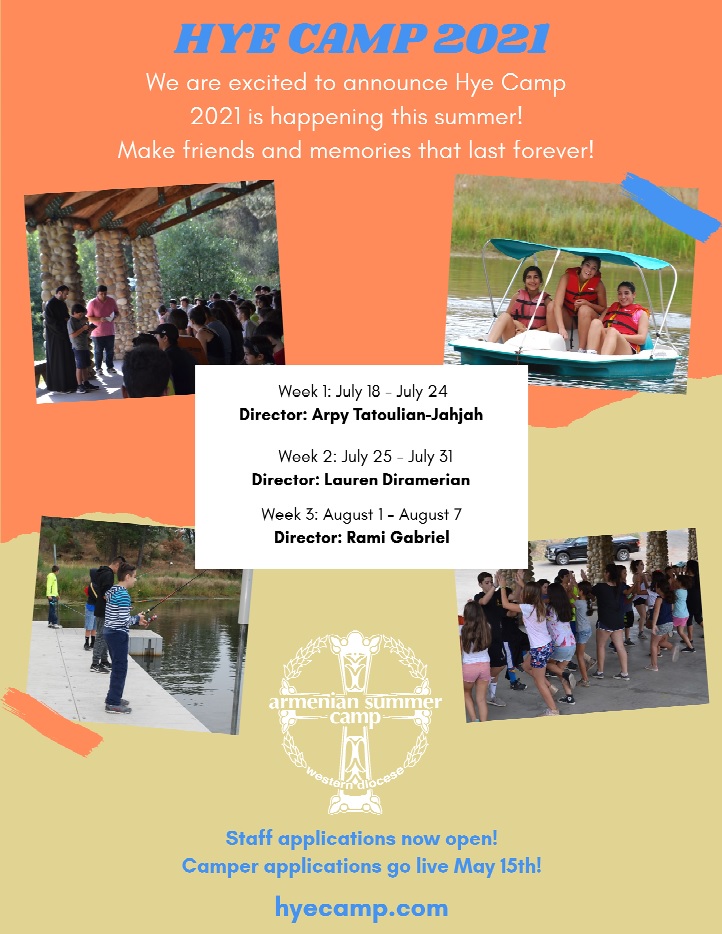 Summer Camp 2021 - Begins July 18, 2021