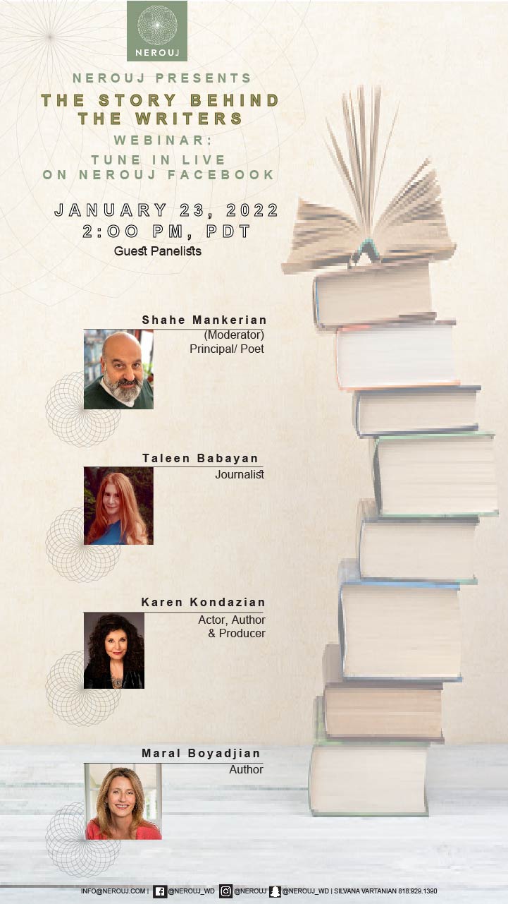 Nerouj Presents - The Stories Behind the Writers - Facebook Webinar