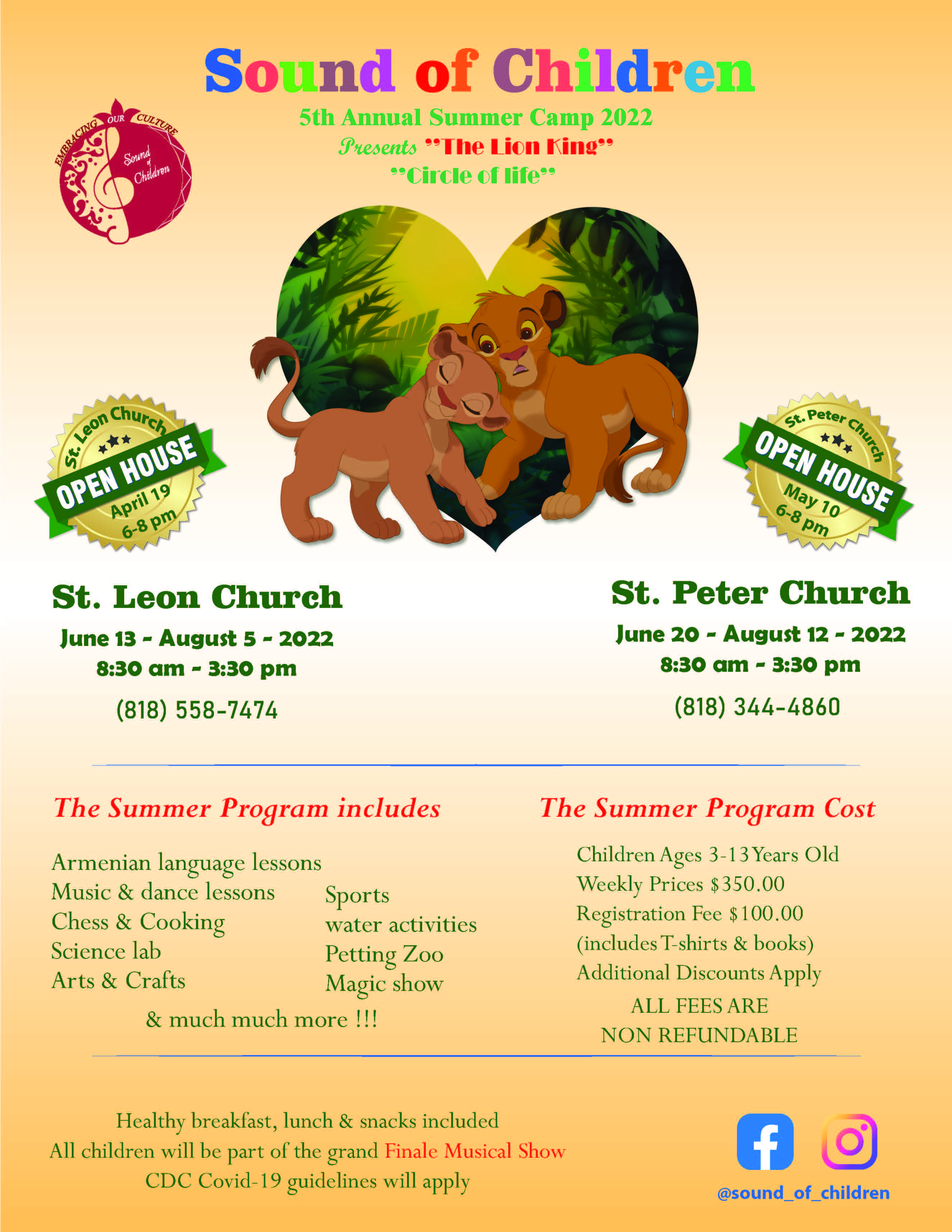 Sound of Children Summer Camp 2022