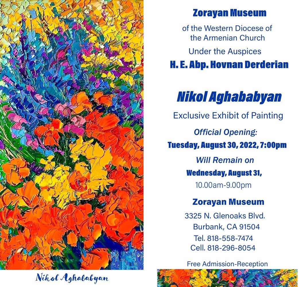 Nikol Aghababyan Exhibition - Exclusive Exhibit of Painting