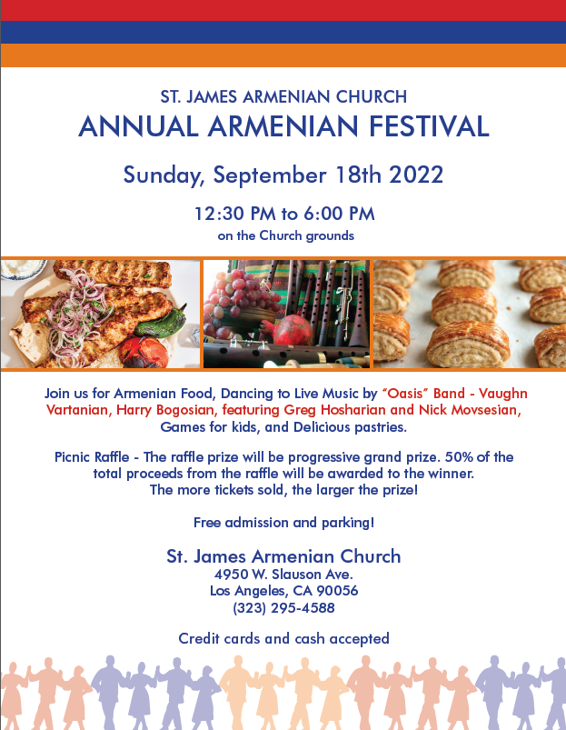 St. James Armenian Church Annual Festival