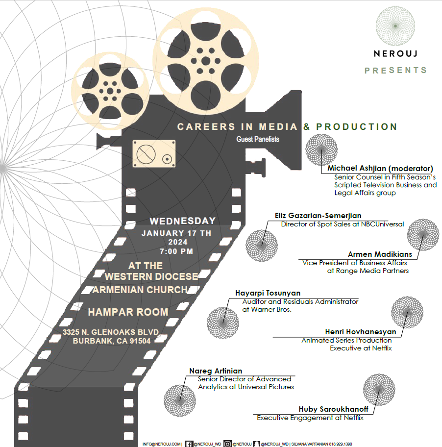 Nerouj Presents Careers in Media and Production