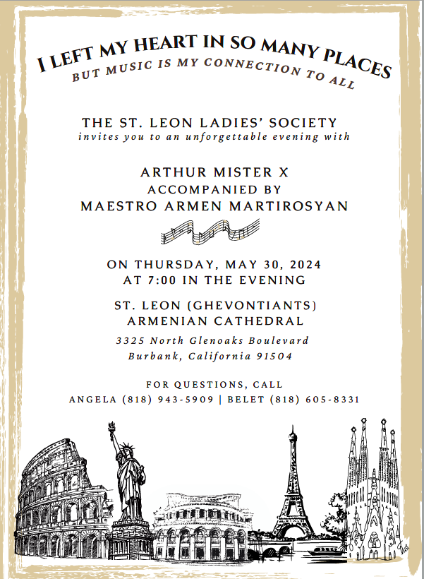 I Left My Heart in So Many Places - Dinner Organized by St. Leon Ladies' Society