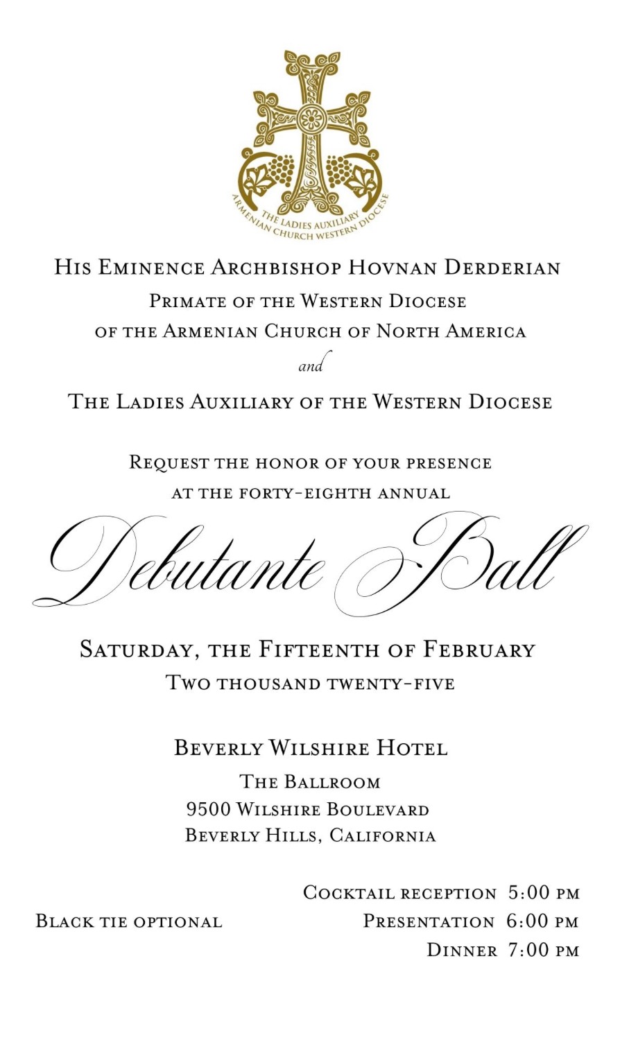 2025 Debutante Ball - February 15
