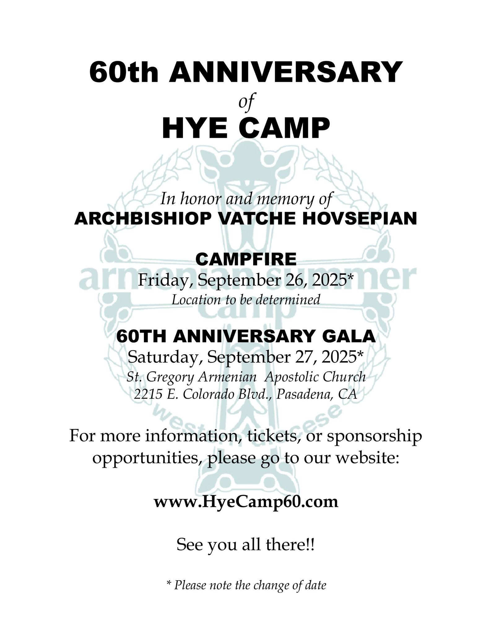 60th Anniversary of Hye Camp