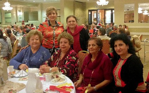 Central Council Shares the Joy of the Christmas Season with the Ladies Society of St. Gregory the Illuminator Armenian Church of Pasadena