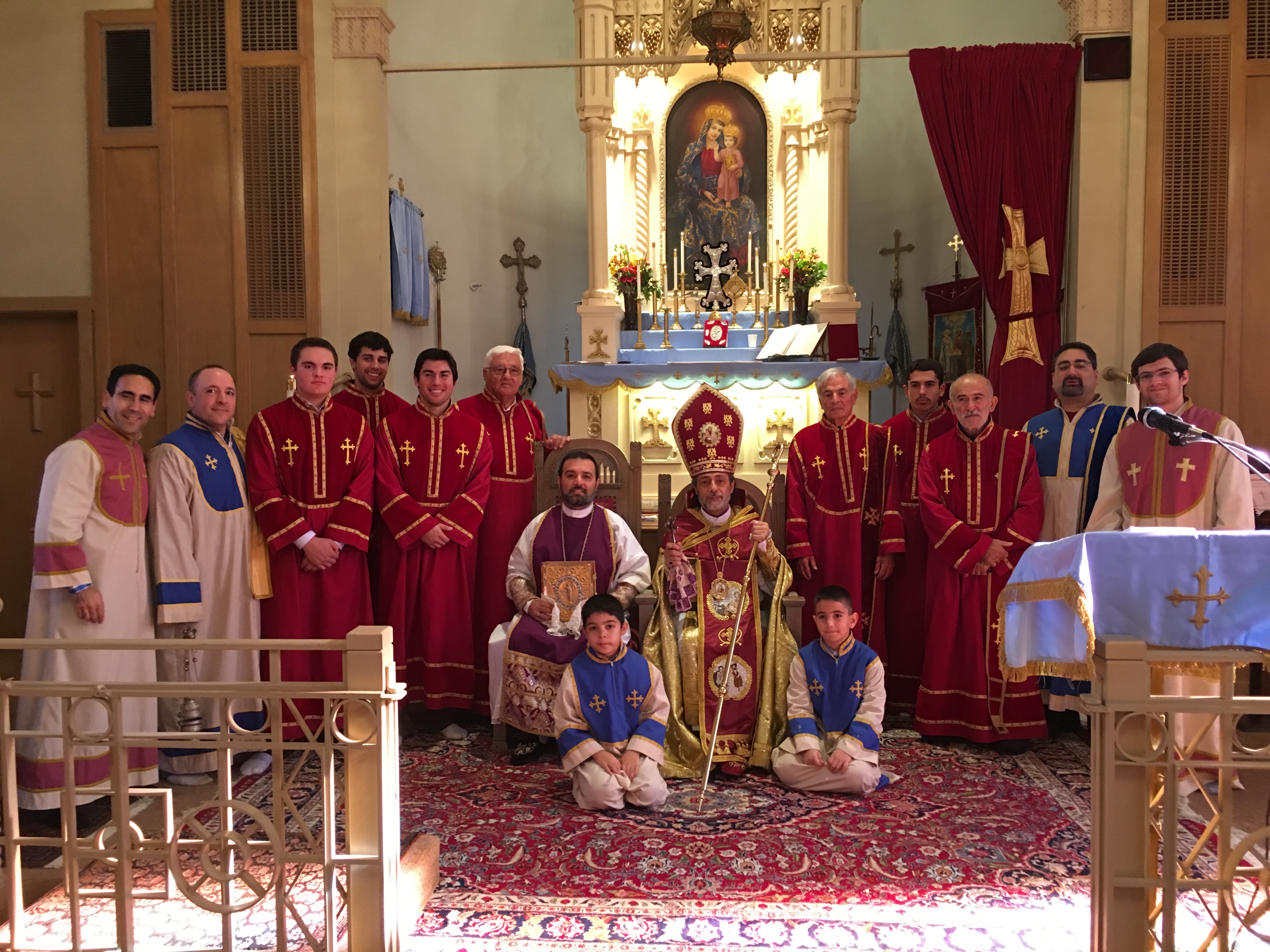 Primate Celebrant at St. Vartan Armenian Church in Oakland