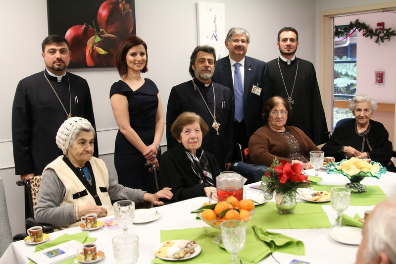 Diocesan Clergy Pay a Visit to Ararat Home