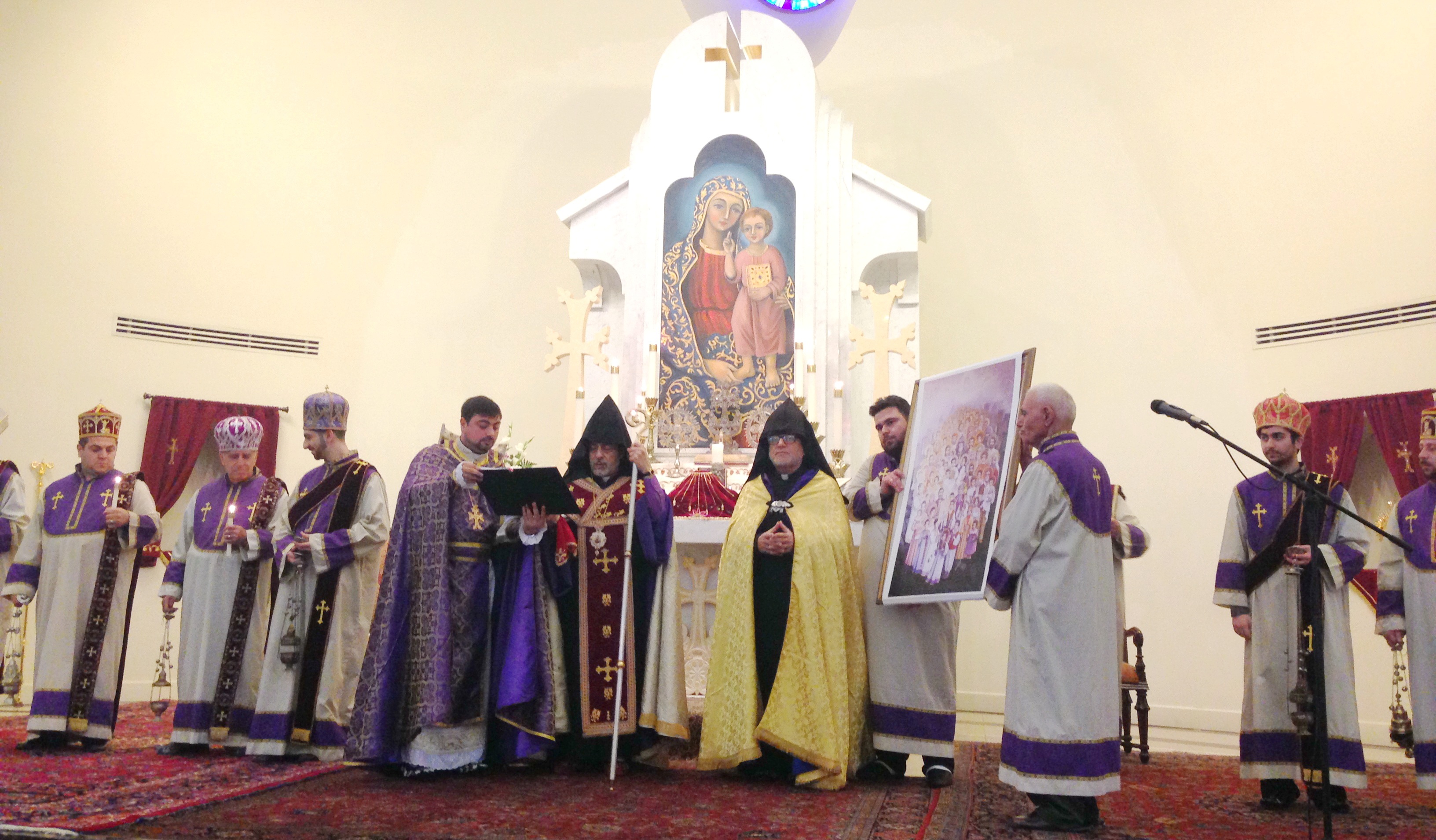 Holy Martyrs' Icon Consecrated