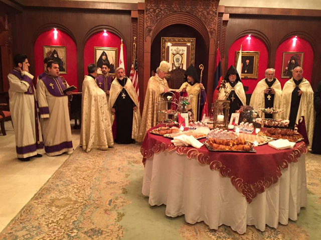 New Year’s Day Divine Liturgy and Reception