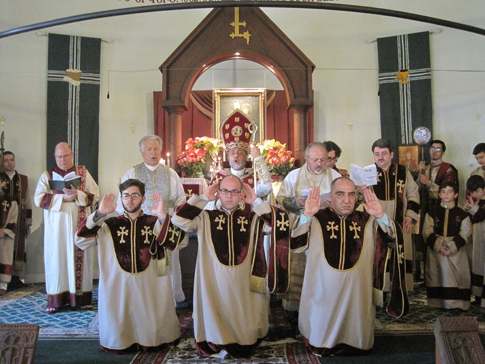 Primate Celebrates the Divine Liturgy at St. Peter Armenian Church in Glendale