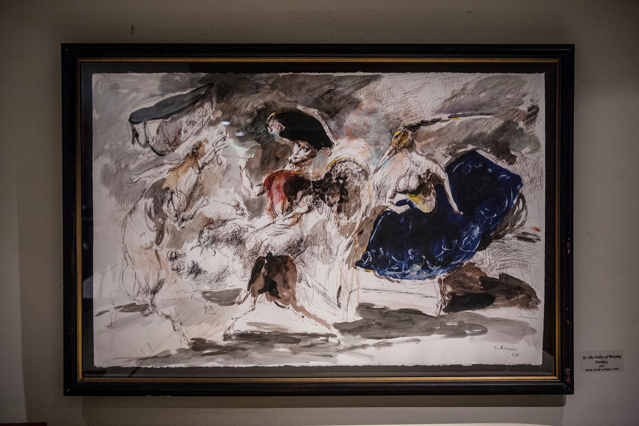 Emil Kazaz Exhibition at the Armenian Consulate