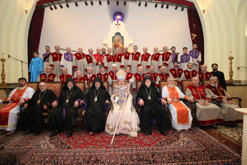 The Patriarchal Vicar of the Armenian Patriarchate of Turkey Celebrant at St. Leon Armenian Cathedral