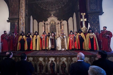 Armed Forces Day Celebrated at the Mother See of Holy Etchmiadzin