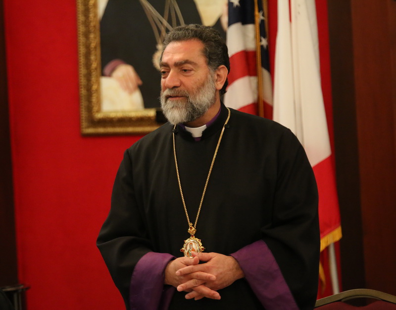 Archbishop Sebouh Chouldjian Homilist at St. Leon Armenian Cathedral