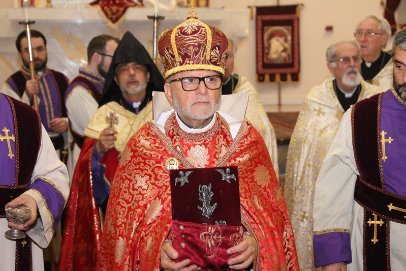 Divine Liturgy on the Feast of Sts. Ghevontiants: The Very Rev. Fr. Dajad Dz. V. Yardemian Honored