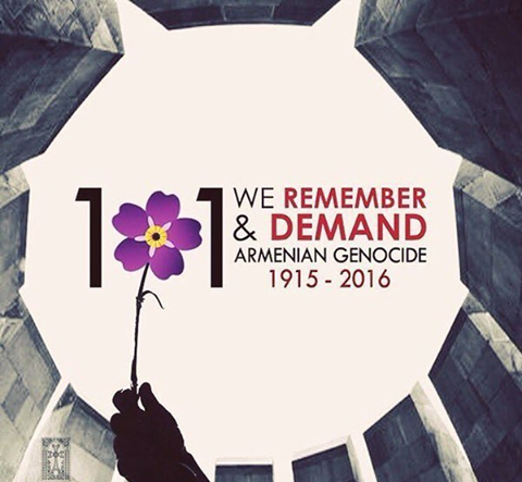 Paying Homage to the Martyred Saints:Western Diocese Commemorates the 101st Anniversary of the Armenian Genocide