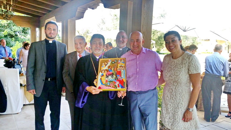 Primate Attends Fundraiser Benefitting St. John Garabed Armenian Church in San Diego