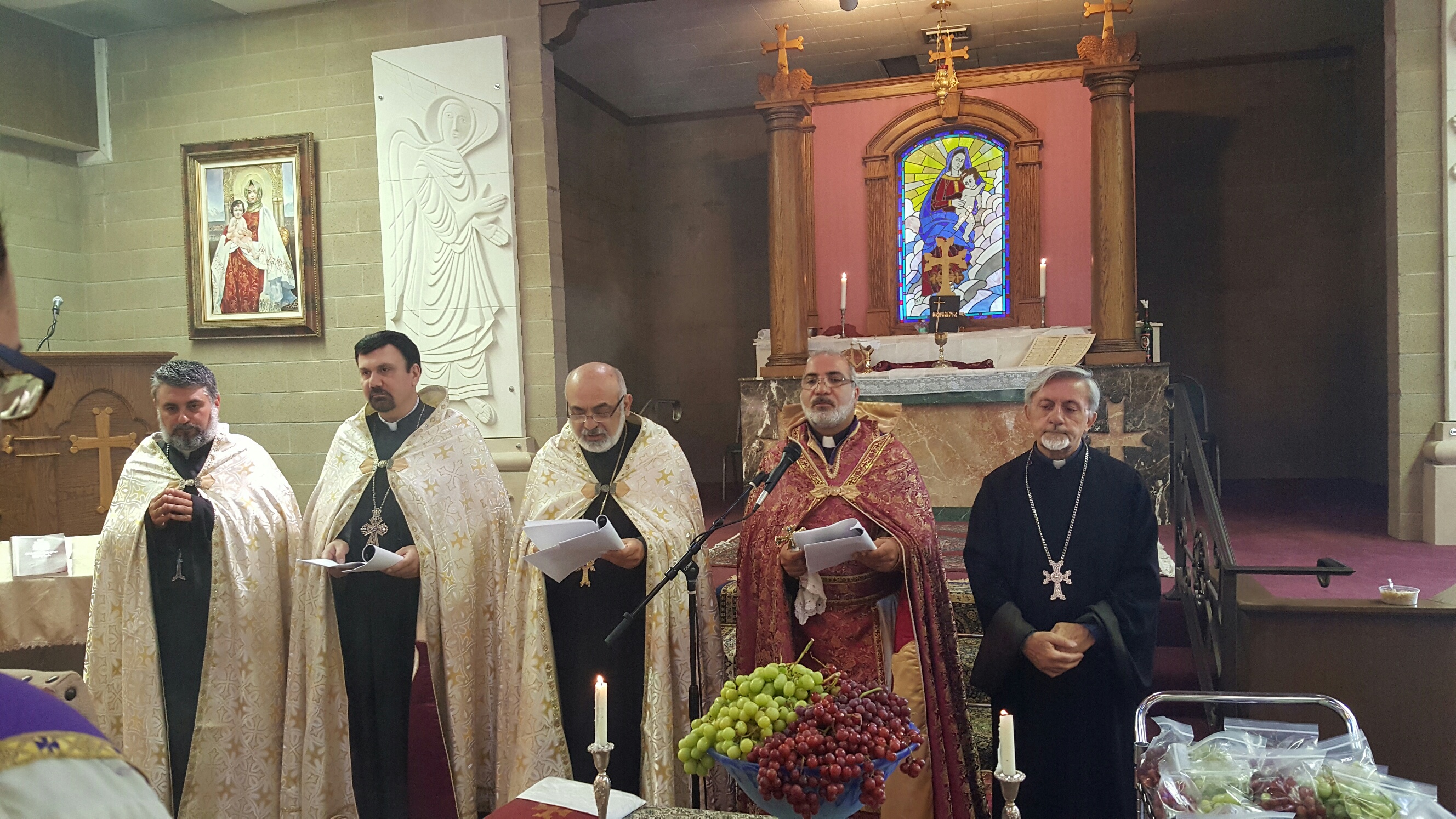 Feast of the Assumption of the Holy Mother of God at Ararat Home