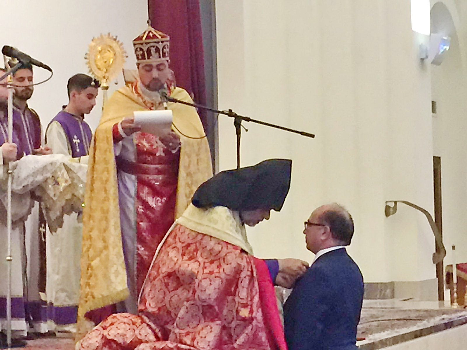 Edvin Minassian, Esq. Honored With Pontifical Encyclical and St. Nerses Shnorhali Medal