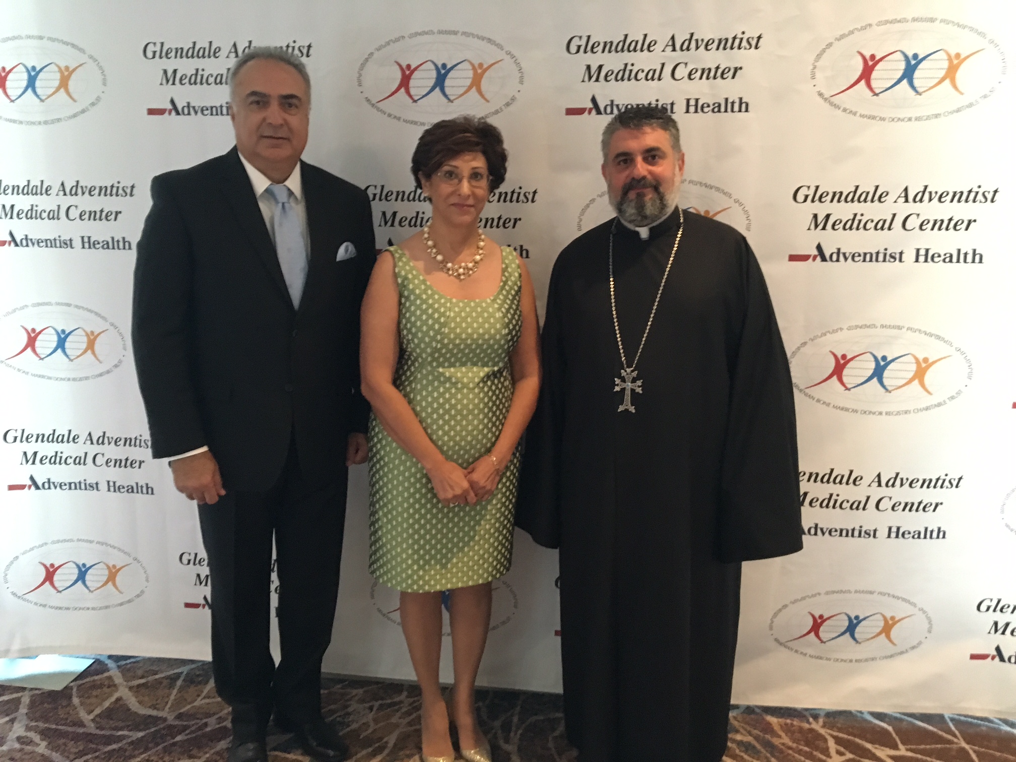The Rev. Fr. Serovbe Alanjian Represents the Primate at the 17th Annual ABMDR Gala
