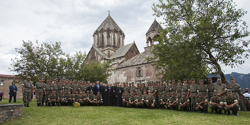 Catholicos of All Armenians Visited the Monastery of Gandzasar