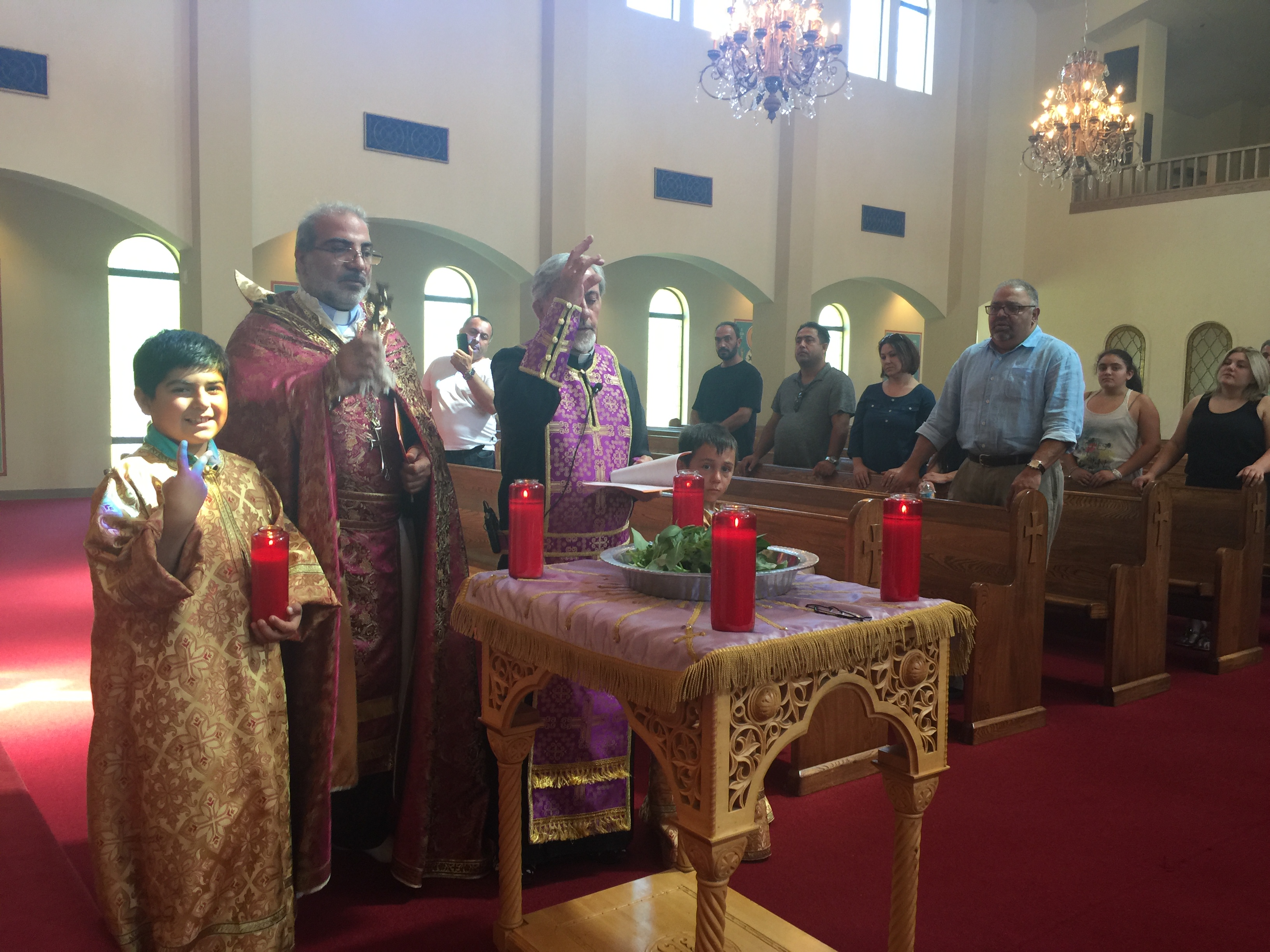 Feast of the Exaltation of the Holy Cross Celebrated at the Armenian Church in Denver