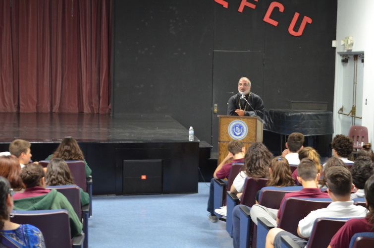 Diocesan Vicar General Visits Armenian Schools