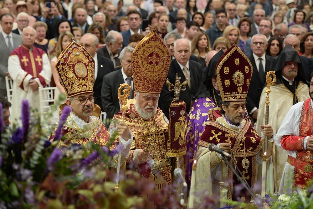 H.H. Aram I, Catholicos of the Great House of Cilicia Visits Los Angeles